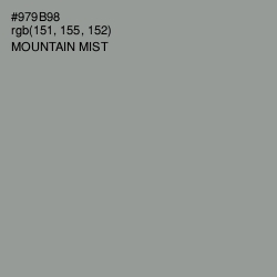 #979B98 - Mountain Mist Color Image